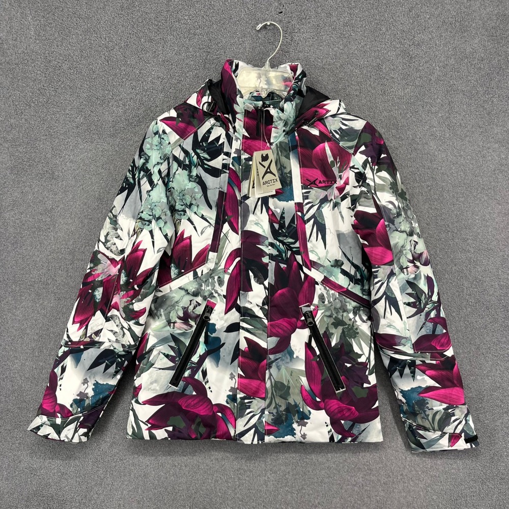 Arctix Blizzard Ski Jacket‎ Womens Small Floral Print